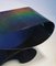 Whorl Console in Black Iridescent Powder Coated Aluminum by Neal Aronowitz 3