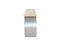Consola Whorl de aluminio barnizado en polvo beige de Neal Aronowitz, Imagen 3
