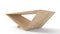 Time/Space Portal Coffee Table in Maple by Neal Aronowitz 2