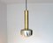 Mid-Century Danish Brass Guldpendel Pendant Lamp by Vilhelm Lauritzen for Louis Poulsen, 1960s, Image 3