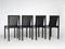 Slat Dining Chairs by Ruud Jan Kokke for Metaform, 1980s, Set of 4 12