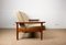 Scandinavian Style Solid Teak & Fabric 4-Seat Sofa by Gerard Guermonprez for Guermonprez, 1960s 10