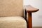 Scandinavian Style Solid Teak & Fabric 4-Seat Sofa by Gerard Guermonprez for Guermonprez, 1960s 8
