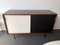 Mid-Century German Wood & Cane Model 116 Credenza by Florence Knoll Bassett for Knoll Inc. / Knoll International, 1950s 1