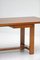 Oak Dining Table, 1970s 3