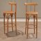 Bentwood & Rattan Barstools, 1970s, Set of 2, Image 2