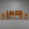 Italian Leather Dining Chairs from Ibisco, 1970s, Set of 4, Image 4