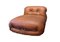 Set of Cognac Leather Soriana Lounge Chairs by Tobia & Afra Scarpa for Cassina, 1969 7