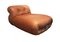 Set of Cognac Leather Soriana Lounge Chairs by Tobia & Afra Scarpa for Cassina, 1969 9