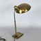 Italienische Vintage Messing Tischlampe, 1950er 8