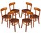 Mid-Century Dining Chairs from ISA Bergamo, 1950s, Set of 6, Image 2