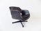 Black Leather Lounge Chair by Olli Mannermaa for Asko Oy, 1970s 11