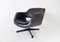 Black Leather Lounge Chair by Olli Mannermaa for Asko Oy, 1970s 2