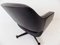 Black Leather Lounge Chair by Olli Mannermaa for Asko Oy, 1970s 18