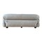 Cremefarbenes Bouclé Sesann 2-Sitzer Sofa von Gianfranco Frattini für Cassina, 1973 5