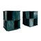 Italian Rotating Green Marble & Acrylic Glass Nightstands, 1970s, Set of 2, Image 5