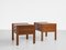 Tables de Chevet en Teck, Danemark, 1960s, Set de 2 5