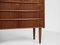 Mid-Century Danish Chest of 6 Drawers in Teak with Long Drawer Handle 9