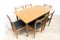 Mid-Century Vintage Teak Dining Table & 6 Dining Chairs from Morris of Glasgow 1