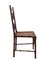Stuhl aus Holz mit Intarsien aus Holz, Italien, 1950er 3