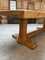 Large Oak Monastery Table, 1960s 3