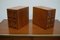 French Oak Apothecary Cabinet / Filing Cabinet, 1920s, Set of 2 16