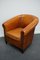 Club chair vintage in pelle color cognac, Paesi Bassi, Immagine 3