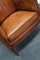 Vintage Dutch Cognac Colored Leather Club Chair 10