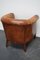 Club chair vintage in pelle color cognac, Paesi Bassi, Immagine 7