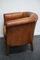 Club chair vintage in pelle color cognac, Paesi Bassi, Immagine 19