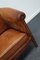 Club chair vintage in pelle color cognac, Paesi Bassi, Immagine 11