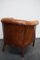 Club chair vintage in pelle color cognac, Paesi Bassi, Immagine 5