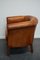 Vintage Dutch Cognac Colored Leather Club Chair 9