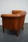 Fauteuil Vintage Cognac en Cuir, Pays-Bas 8