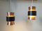 Pendants by Jo Hammerborg, Denmark, 1960s, Set of 2 2