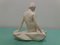 Art Deco Keramikskulptur von Nude Woman Sitting, 1940er 5