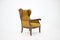 Mahogany Wingback Armchair by Frits Henningsen, Denmark, 1940s 4