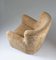 Mid-Century Scandinavian Lounge Chair in Sheepskin 7