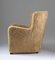 Mid-Century Scandinavian Lounge Chair in Sheepskin 3