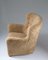 Mid-Century Scandinavian Lounge Chair in Sheepskin, Image 6