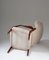 Mid-Century Scandinavian Sheepskin Lounge Chair 5