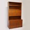 Vintage Teak Bookcase with Desk Section, 1960s, Image 2