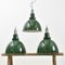 Large Green Industrial Pendant Light from Thorlux 2