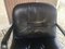 Black Leather Office Chairs, Set of 2 11