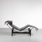 Chaise longue Lc4 di Le Corbusier per Cassina, Italia, 1980, Immagine 5