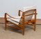 Swedish Safari Lounge Chair by Hans Olsen for Viska Möbler, 1960s 5