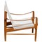 Swedish Safari Lounge Chair by Hans Olsen for Viska Möbler, 1960s 2