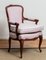 Pink Swedish Rococo Bergère, 1950s, Image 12