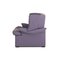 Maralunga Purple Armchair and Ottoman from Cassina, Set of 2, Image 12
