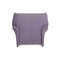 Poltrona Maralunga viola e poggiapiedi di Cassina, set di 2, Immagine 11